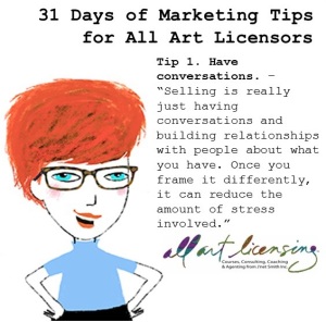 31-days-of-marketing-tips-for-all-art-licensors-tip-1